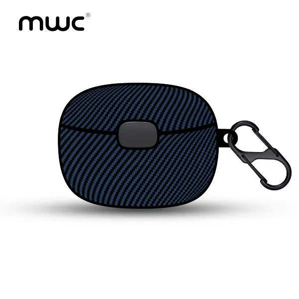 MWC Earpods Pro 1/2 Carbon Fibre Texture Cover | Shock-Proof Protective case | Available in 4 Colors - Image 2