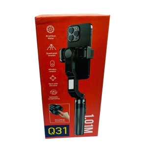 Q31 Single-Axis Stabilizer Selfie Stick Tripod with Fill Light for Smartphones, Smart and Stable Phone Holder