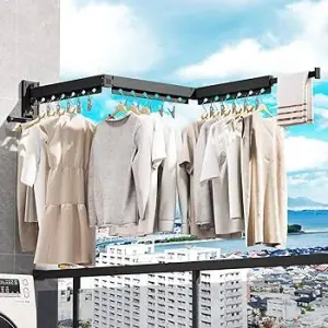 Clothes Drying Rack Laundry Drying Rack Retractable Clothes Hanger Strong Load-bearing Drying Rack for Laundry Organization