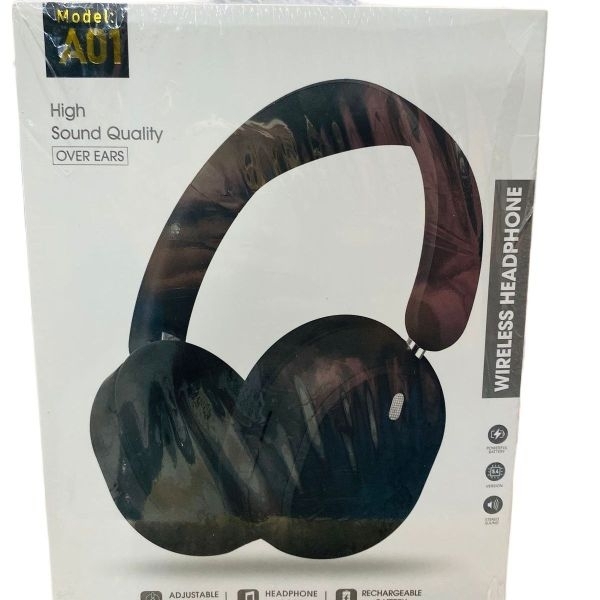 A01 HIFI Stereo High Qlty Wireless Headphone - Image 4