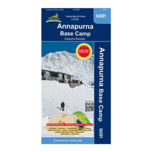 Annapurna Base Camp - Annapurna Sanctuary Trekking Map Cover
