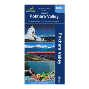 Around Pokhara Valley Map Cover