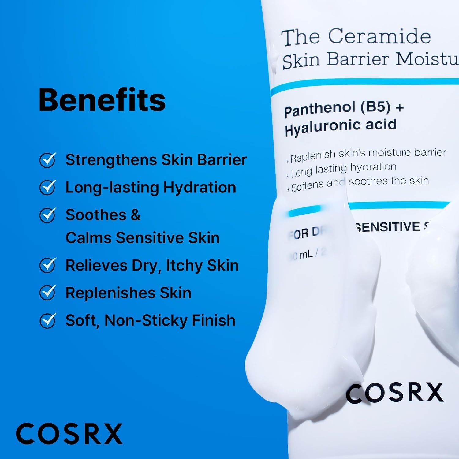 COSRX The Ceramide Skin Barrier Moisturizer 80ml - Image 3