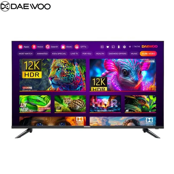 DAEWOO 32" Smart TV | 1GB/8GB | JBL Speakers Built-in | 3 Years Warranty | Android 11 | Free Clear TV Subscription | Google Certified | IPS Panel | HDR | 32 Inch Smart Television - Image 5