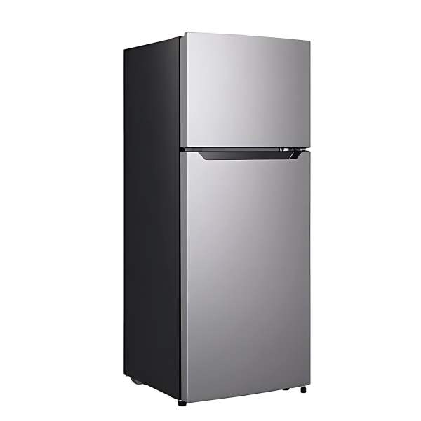 DELLA 240 Litres Frost Free Inverter Double Door Refrigerator Silver - Image 4
