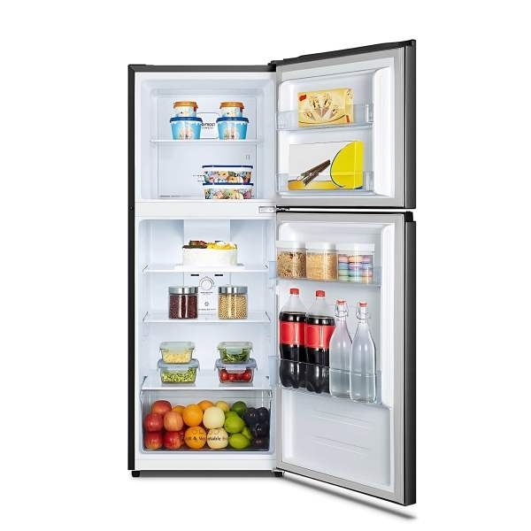DELLA 240 Litres Frost Free Inverter Double Door Refrigerator Silver - Image 5