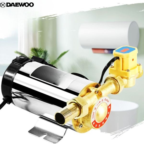 Daewoo Automatic Booster Pump | Inline Circulation Pump | Water Circulation Pump | Water Pump | 100 Watts | Washing machine - Image 2