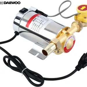 Daewoo Automatic Booster Pump | Inline Circulation Pump | Water Circulation Pump | Water Pump | 100 Watts | Washing machine