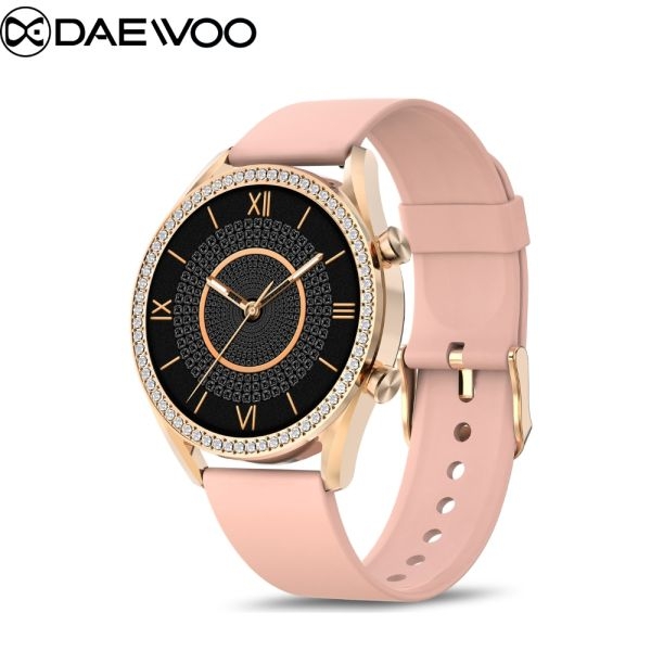 Daewoo Dazzle Series D564 Smartwatch: 1.27" AMOLED HD Screen, BT Call, Dial Pad, 100+ Sports Mode, Heart Rate, Voice Assistant, IP68 Waterproof, 230 mAh Battery - Image 3