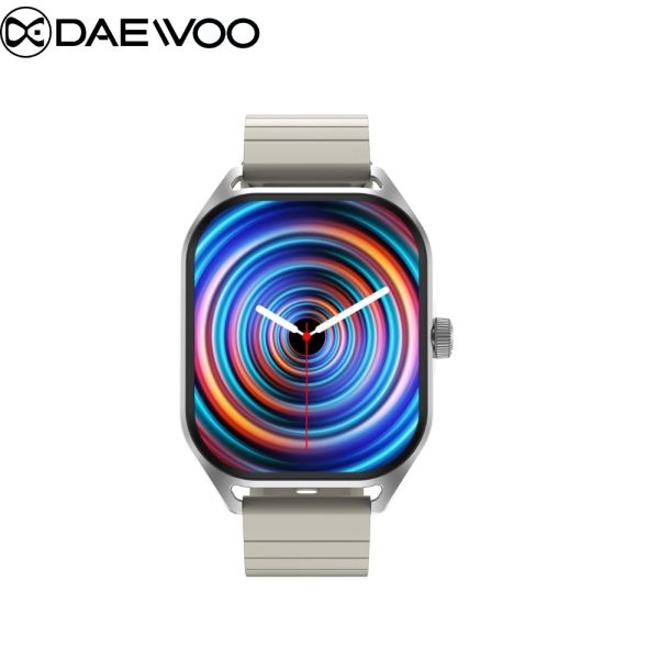 Daewoo Delta DT99 Smartwatch: 2.04" AMOLED HD Screen, BT Call, 200+ Watch Faces, Heart Rate, BT Music, NFC, Always On Display, Voice Assistant, IP67 Waterproof, 260 mah Battery, Compass, Lady Assistant - Image 2