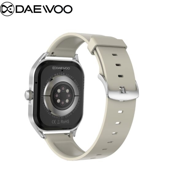 Daewoo Delta DT99 Smartwatch: 2.04" AMOLED HD Screen, BT Call, 200+ Watch Faces, Heart Rate, BT Music, NFC, Always On Display, Voice Assistant, IP67 Waterproof, 260 mah Battery, Compass, Lady Assistant - Image 4