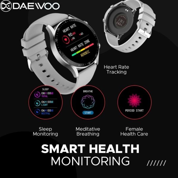 Daewoo Dream Series DM50 Smartwatch:1.43" AMOLED HD Full Touch Screen ...
