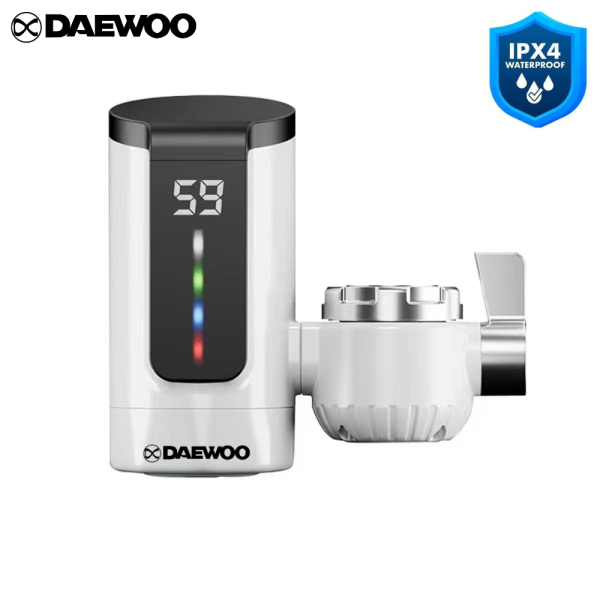 Daewoo Electric Water Heating Faucet/ Tap | Current Protection | LED Display | IPx4 | Hot and Cold | Smart Flow Control | 1 year warranty | Hot Water Tap | Shockproof | Tatopani Dhara - Image 2