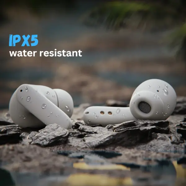 Daewoo Excite101 Earbuds | 15 Months Warranty | 60 Hrs Playtime | Extra Bass | Fast Charge | Type-C | ENC | IPX5 - Image 3
