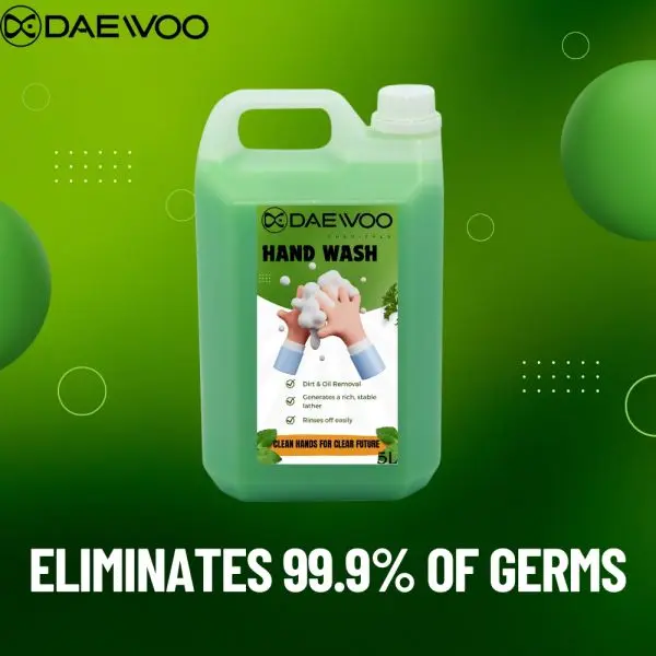 Daewoo Hand Wash | Liquid Hand Wash | 5 Ltr | Daewoo Chemicals | Soft Hands | Easy Wash | Clean Hands | Fragrance | 5 Ltr Galon | All Skin Hand Wash | Daily Hand Wash - Image 3
