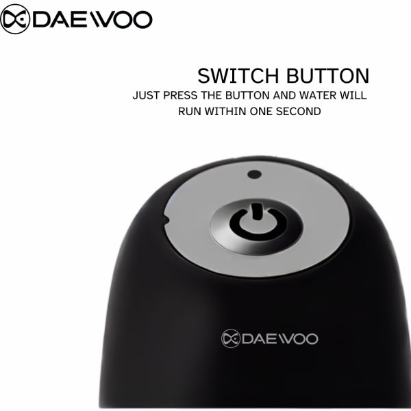 Daewoo Rechargeable Automatic Water Jar Pump, Battery Operated Jar Pump, Dispenser Pump, Dispensing Water, Automatic Water Dispenser, Automatic Water Jar Pump, Easy Water Dispensing - Image 3