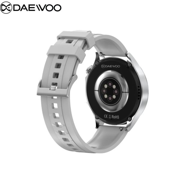 Daewoo Watch 4 Smartwatch:1.43" AMOLED HD Full Touch Screen, BT Call, BT Music, Blood Oxygen, NFC, Lady Assistant, Always On Display, Double Button, IP68 Waterproof, 270 mah Battery, Siri Assistant - Image 4