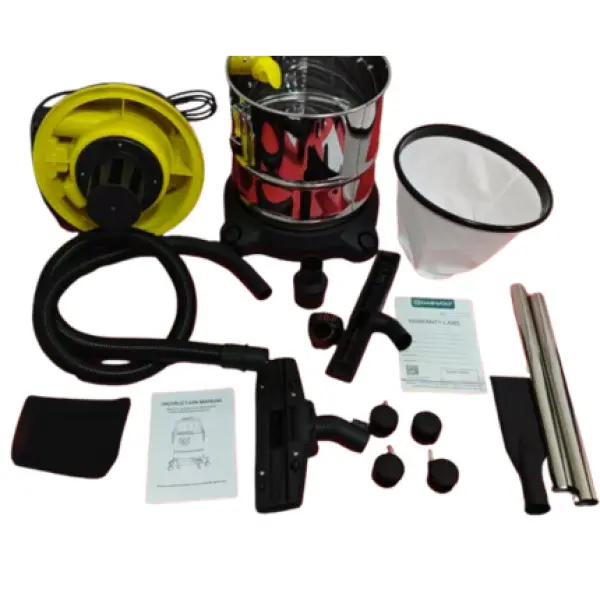 Daewoo Wet and Dry Drum Vacuum Cleaner ROBOCLEAN DVCD1225 | 20 Litres | Stainless Steel | Blower Function | Stainless Steel | 1 year Warranty - Image 4