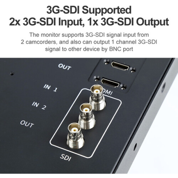 Desview S14-HDR 14in UHD 4K60 Professional Director Broadcast Monitor - Image 4