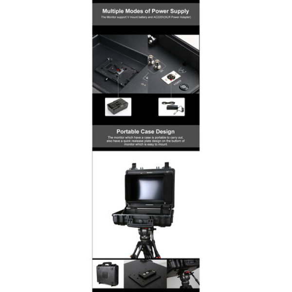 Desview. SP17-HDR 17.3in 4K UHD Multiview Portable Broadcast Monitor - Image 7