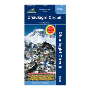 Dhaulagiri Circuit Across High Passes Map Cover