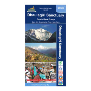 Dhaulagiri Sanctuary South Base Camp Map Cover