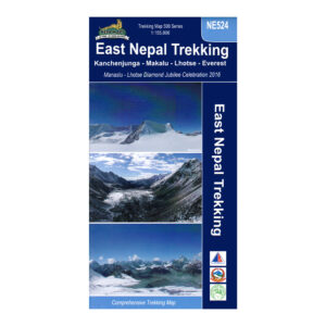 East Nepal Trekking Map Cover