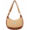Eco-Friendly Cotton & AF Leather Side Bag | Stylish Ladies Shoulder Bag | Made in Nepal