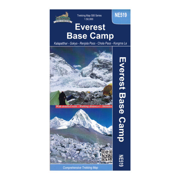 Everest Base Camp Map Cover