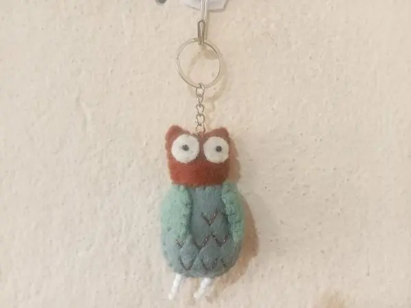 Felt Key Chain | Key Holder | Key Ring | Hand-felted | Handmade in Nepal | Light Weight | Eco-friendly - Image 4
