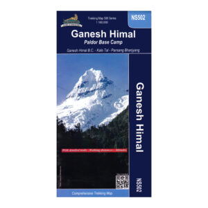 Ganesh Himal Paldor Base Camp Map Cover