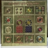 Golden Shree Sampoorna Vyapar Vridhi Yantra - 24k Nepal (Without Frame)
