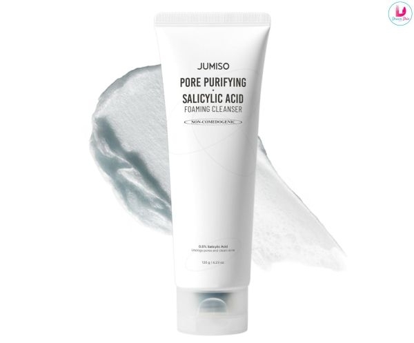 Jumiso Pore Purifying Salicylic Acid Foaming Cleanser for All Skin Types Fragrance Free 120g - by Dream Skin Nepal