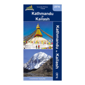 Kathmandu to Kailash Map Cover