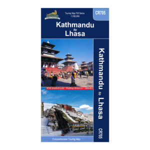 Kathmandu to Lhasa Map Cover