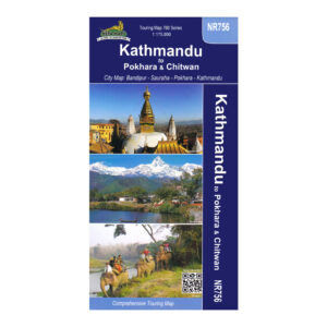 Kathmandu to Pokhara & Chitwan Map Cover