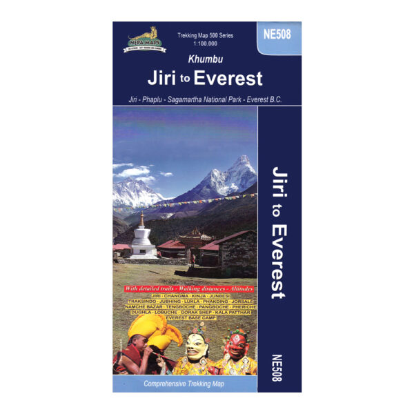 Khumbu Jiri to Everest Map Cover