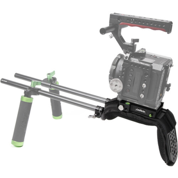 LanParte Lightweight Shoulder Pad Support with 15mm LWS Rod Clamp - Image 2