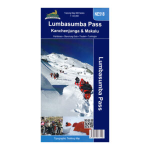 Lumbasumba Pass Kanchenjunga Makalu Map Cover