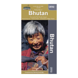 Political Map of Bhutan Map Cover
