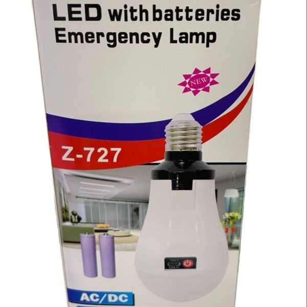 Rechargeable LED Bulb AC-DC Emergency Light Bulb - Image 5