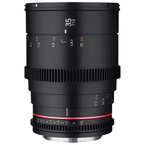 Rokinon 35mm T1.5 Full Frame Cine DXS Lens Canon EF - Image 3