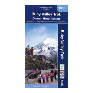 Ruby Valley Trek Ganesh Himal Region Map Cover
