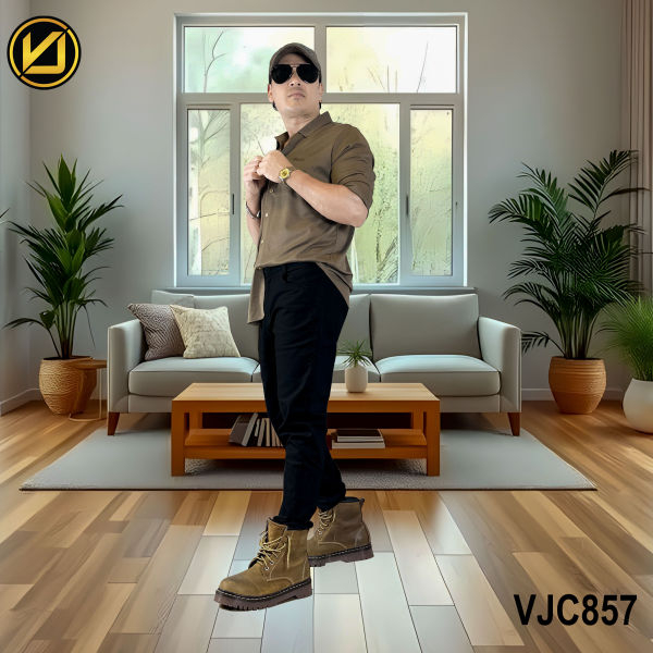 VIRJEANS (VJC857) Stretchable Cotton Jeans Pant For Men-Black - Image 3