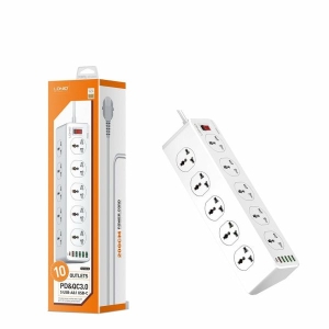 Ldnio Sc10610 2500w 10sockets + Typec Pd Multiplug
