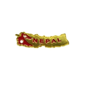 3 Pieces Nepal Map Flag Badge| Badge For Coat And Blazer