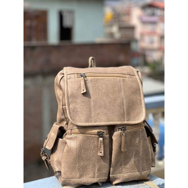 Perfect Casual PU Leather Backpack for Men | Student Backpack | Travel Bags for Men | - Image 2