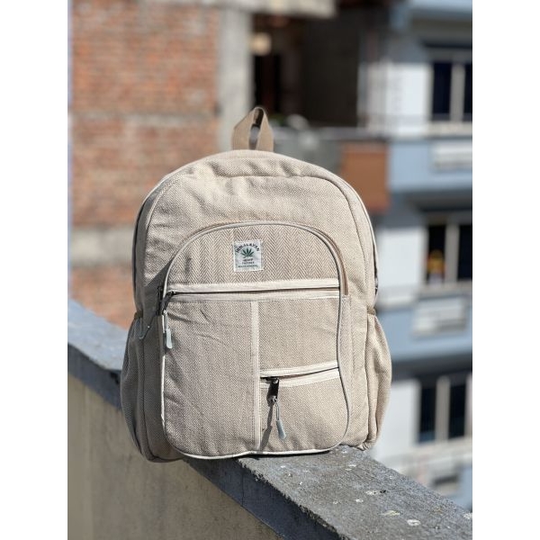 Premium Hemp Backpack – Eco-Friendly & Durable | Hemp Backpack For Men - Image 5