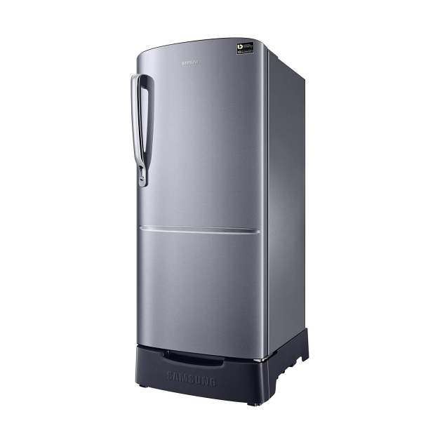 SAMSUNG RR20M282ZS8/IM 192 Litres Direct Cooling Digital Inverter Single Door Refrigerator With Base Stand Drawer - Image 3