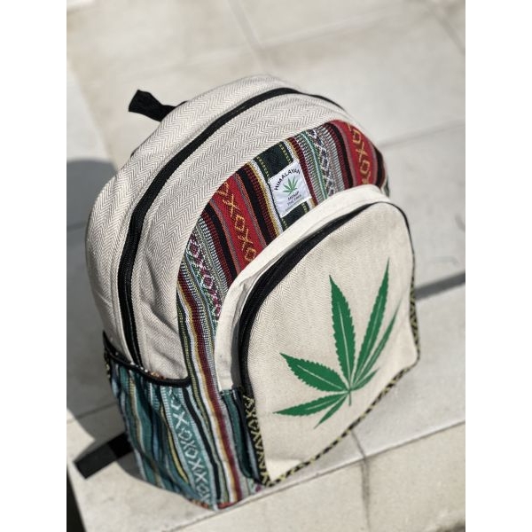 Hemp Bag pack For Men - Handcrafted Pure Hemp Bag for Travel, School & Daily Use - Image 4